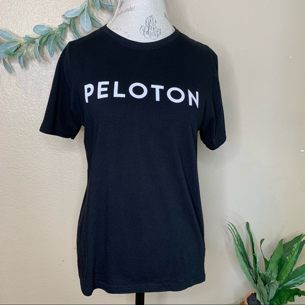 Peloton Century 100 Black White Graphic Tshirt Size Small